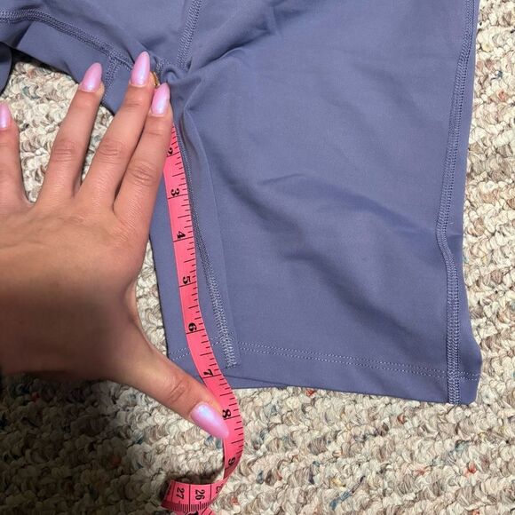 Beyond Yoga Ready or Not Dusty Violet High Waist Biker Shorts- Size Small - Picture 7 of 9